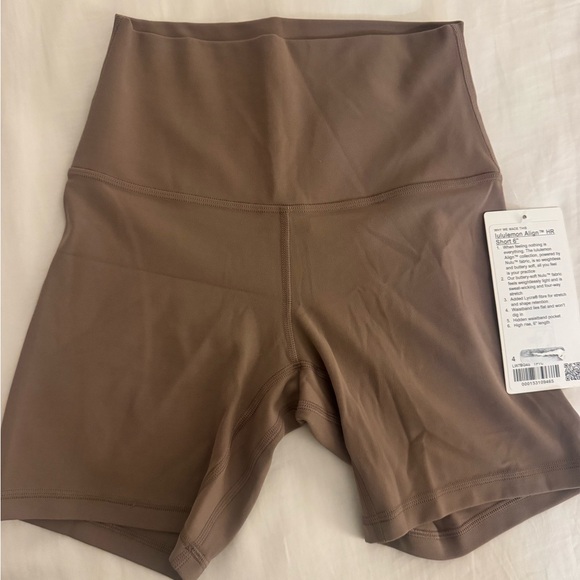 lululemon athletica Pants - lululemon athletica taupe Align HR short 6” size 4